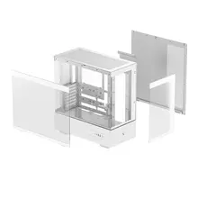 6 - Компьютерный корпус Deepcool CH690 Digital WH, Midi-Tower, Без блока...