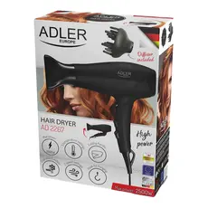2 - Фен Adler AD-2267, 2500Вт, Чёрный