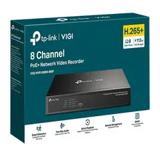 3 - Видеорегистратор TP-LINK VIGI NVR1008H-8MP, Чёрный