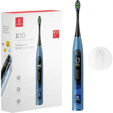 2 - Электрическая звуковая зубная щетка Oclean X10, Синий