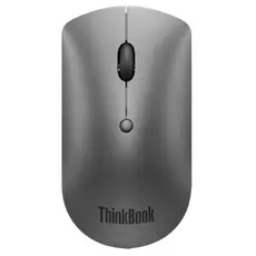 4 - Беcпроводная мышь Lenovo ThinkBook Bluetooth Silent Mouse, Серый