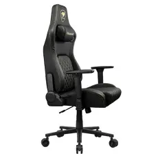 5 - Игровое кресло Cougar Defensor, Ткань, Искусственная кожа, Золотой