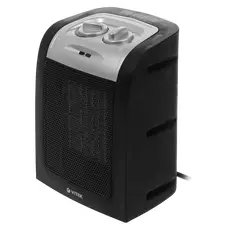 2 - Тепловентилятор VITEK VT-2067, 1800Вт, Чёрный | Серебристый