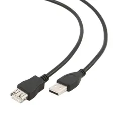 4 - Удлинитель Cablexpert CCP-USB2-AMAF-10, USB Type-A (M)/USB Type-A...