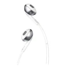 6 - Наушники JBL Tune 205BT, Серебристый