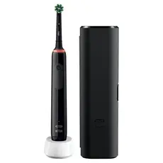 4 - Электрическая зубная щетка Oral-B Pro 3500 Cross Action, Чёрный