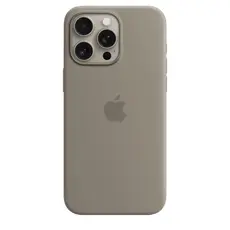 4 - Чехол Apple iPhone 15 Pro Max Silicone Case with MagSafe, Глина