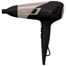 3 - Фен Rowenta Studio Dry Glow CV5831F0, 2100 Вт, Чёрный | Розовый