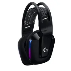 6 - Игровая Гарнитура Logitech G733, Беспроводной/C проводом, Чёрный