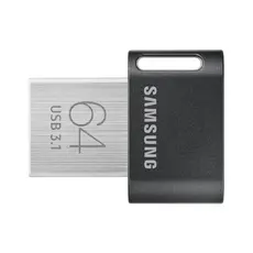 3 - USB Flash накопитель Samsung FIT Plus, 64Гб, Серый