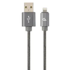 3 - Кабель для зарядки и синхронизации Cablexpert CC-USB2S-AMLM-2M-BG,...