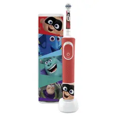 6 - Электрическая зубная щетка BRAUN Kids Vitality D100, Красный