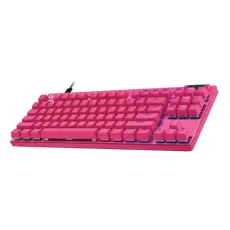4 - Клавиатура Logitech G Pro X TKL Rapid, Проводное, Пурпурный