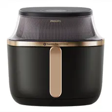 4 - Аэрофритюрница Philips NA332/00, Черный | Золотистый
