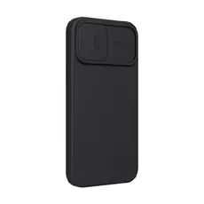 2 - Чехол Nillkin iPhone 13 Pro, CamShield Silky Silicone, Elegant Black