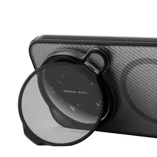 6 - Чехол Nillkin Xiaomi 17 Ultra CamShield Prop Magnetic, Прозрачный