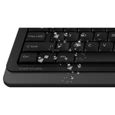 6 - Клавиатура и мышь A4Tech FG1010, Беспроводное, Черный/Серый