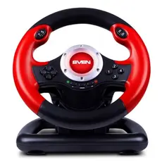6 - Игровой руль SVEN GC-W400, Красный/Черный