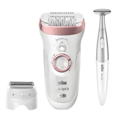 5 - Эпилятор BRAUN SES9890, Белый/Розовый