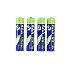 4 - Батарейки Energenie EG-BA-AAA8R4-01, AAA, 850мА·ч, 4шт.