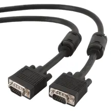 4 - Видео кабель Cablexpert CC-PPVGA-30M-B, VGA D-Sub (M) - VGA D-Sub...