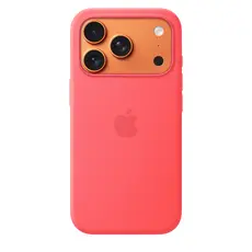 4 - Чехол Apple Silicone Case with MagSafe для iPhone 17 Pro, Bright Guava