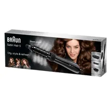 5 - Фен-щётка Braun Satin Hair 5 AS530, 1000Вт, Чёрный