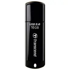 6 - USB Flash накопитель Transcend JetFlash 350, 16Гб, Чёрный