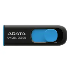 5 - USB Flash накопитель ADATA UV128, 256Гб, Черный/Синий