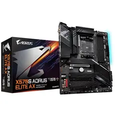 4 - Материнская плата Gigabyte X570S AORUS ELITE AX, AM4, AMD X570, ATX