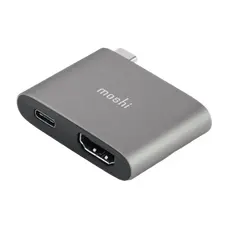 5 - Видеоадаптер Moshi USB-C to HDMI Adapter with Charging, USB...