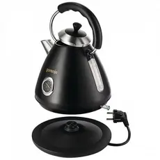 6 - Электрочайник Gorenje K17CLBK, Чёрный