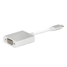 5 - Видеоадаптер Moshi USB-C to VGA Adapter, USB Type-C/VGA D-Sub, Белый