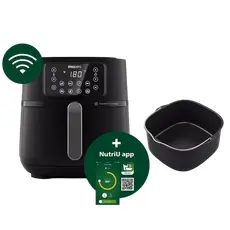2 - Аэрофритюрница Philips HD9285/93, Чёрный