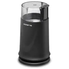 6 - Кофемолка Polaris PCG1317, Чёрный