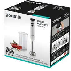 2 - Погружной блендер Gorenje HBX601XG, Белый