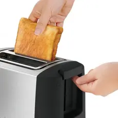 3 - Тостер Tefal SUBITO, Чёрный | Серебристый