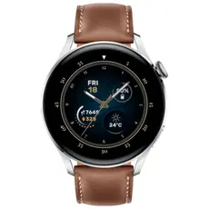 4 - Умные часы Huawei WATCH 3, 46мм, Корпус Stainless Steel с Коричневым...