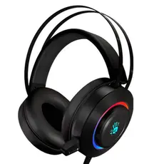 5 - Игровая Гарнитура Bloody G521, Проводной аналоговый, Чёрный