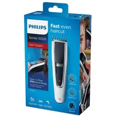 3 - Машинка для стрижки Philips Series 5000 HC5610/15, Белый | Черный