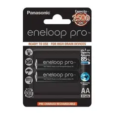 AA Eneloop PRO 2500mAh, Blister*2, Panasonic, BK-3HCDE/2BE 28066
