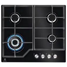 3 - Газовая варочная панель Electrolux KGG64362K, Чёрный