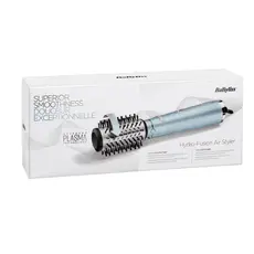 4 - Фен-щётка BaByliss Hydro Fusion AS773E, 700 Вт, Голубой