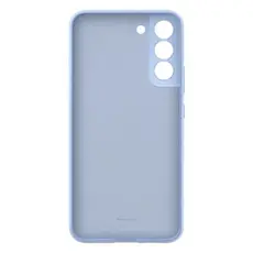 2 - Чехол Samsung Silicone Cover for Galaxy S22+, Голубой