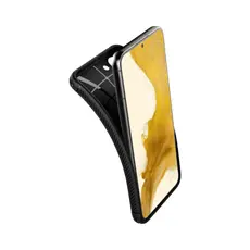 6 - Чехол Spigen Samsung S22+, Rugged Armor, Матовый черный