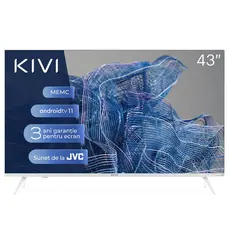 6 - 43" LED SMART Телевизор KIVI 43U750NW, 3840x2160 4K UHD, Android TV,...