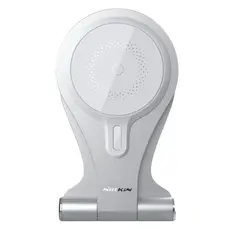 3 - Беспроводная зарядка Nillkin MagStand Charging Stand, 15Вт, Серебристый