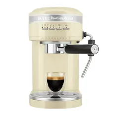 6 - Кофеварка рожковая KitchenAid 5KES6503EAC, 1470Вт, Бежевый
