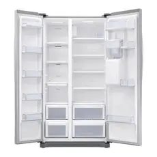 4 - Холодильник Samsung RS52N3203SA/UA, Серебристый