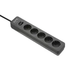 3 - Сетевой фильтр APC Essential SurgeArrest PME5B-RS, 5 Розеток, 1,52м,...
